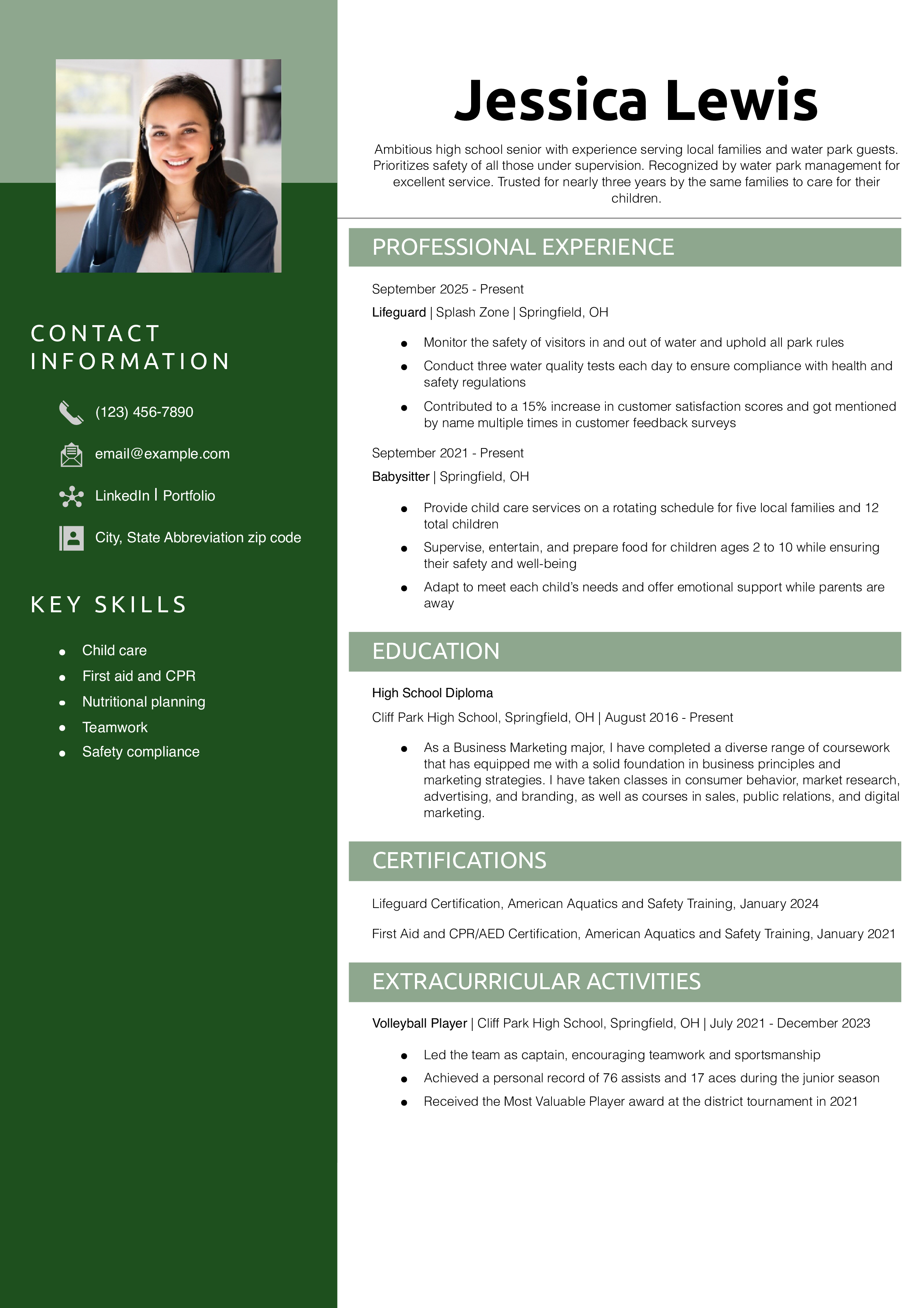 High School Resume Templates